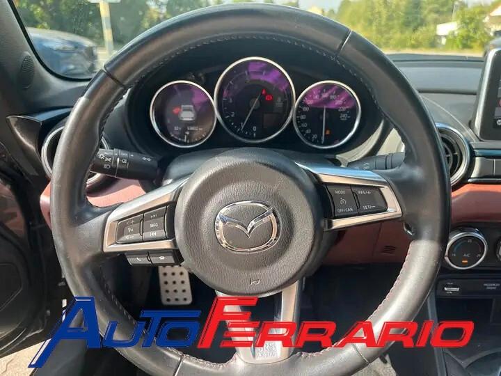 Mazda MX-5 RF LED 17" SENS PARK PELLE TOTALE CRUISE CONTROL SEDILI RISCALDATI NAVY IN ARRIVO OPZIONABILE