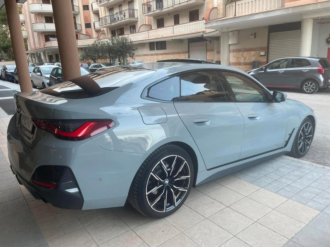 Bmw 420d GC xdrive 48V Msport TETTO NAVY PELLE 19' LED 360
