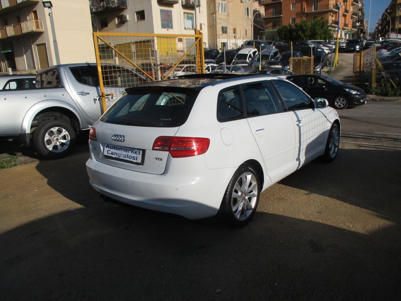 Audi A3 SPB. 2.0 TDI S tronic FULL (TETTO APRIBIBILE) 2013