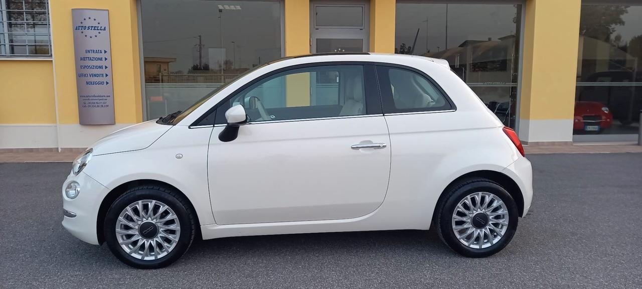 Fiat 500 Benzina cc. 1.242 Modello Lounge Euro 6/B SOLO 53.100 KM. Utilizzabile anche per i Neopatentati.