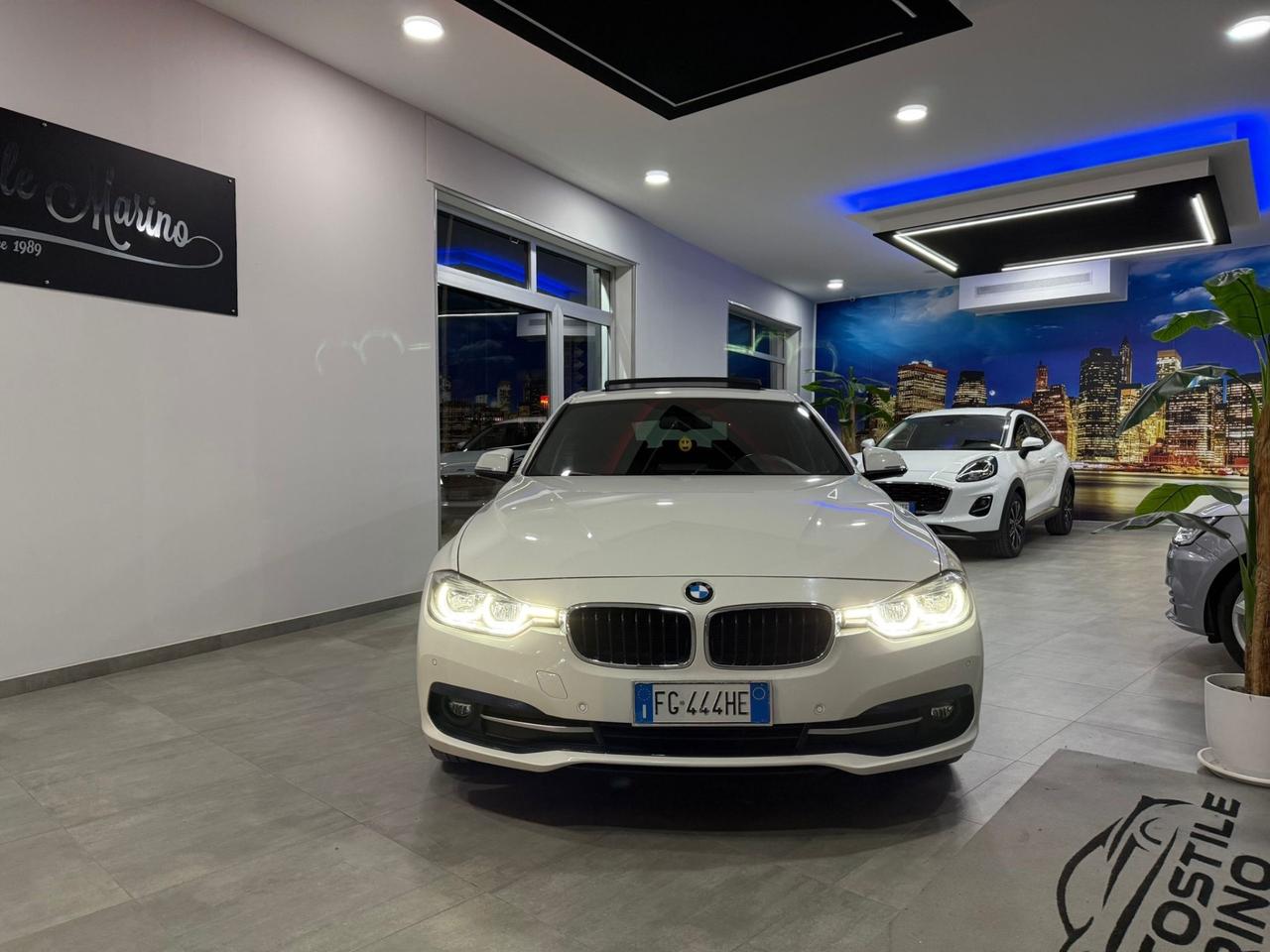 Bmw 318 318d Touring Sport Tetto Apribile-2017