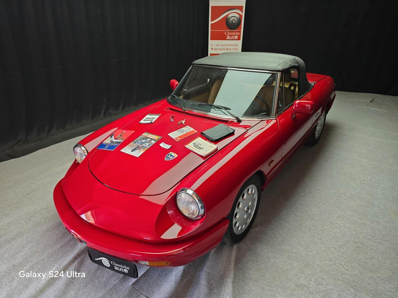 Alfa Romeo Spider 1.6 cc certif. ASI con C.R.S