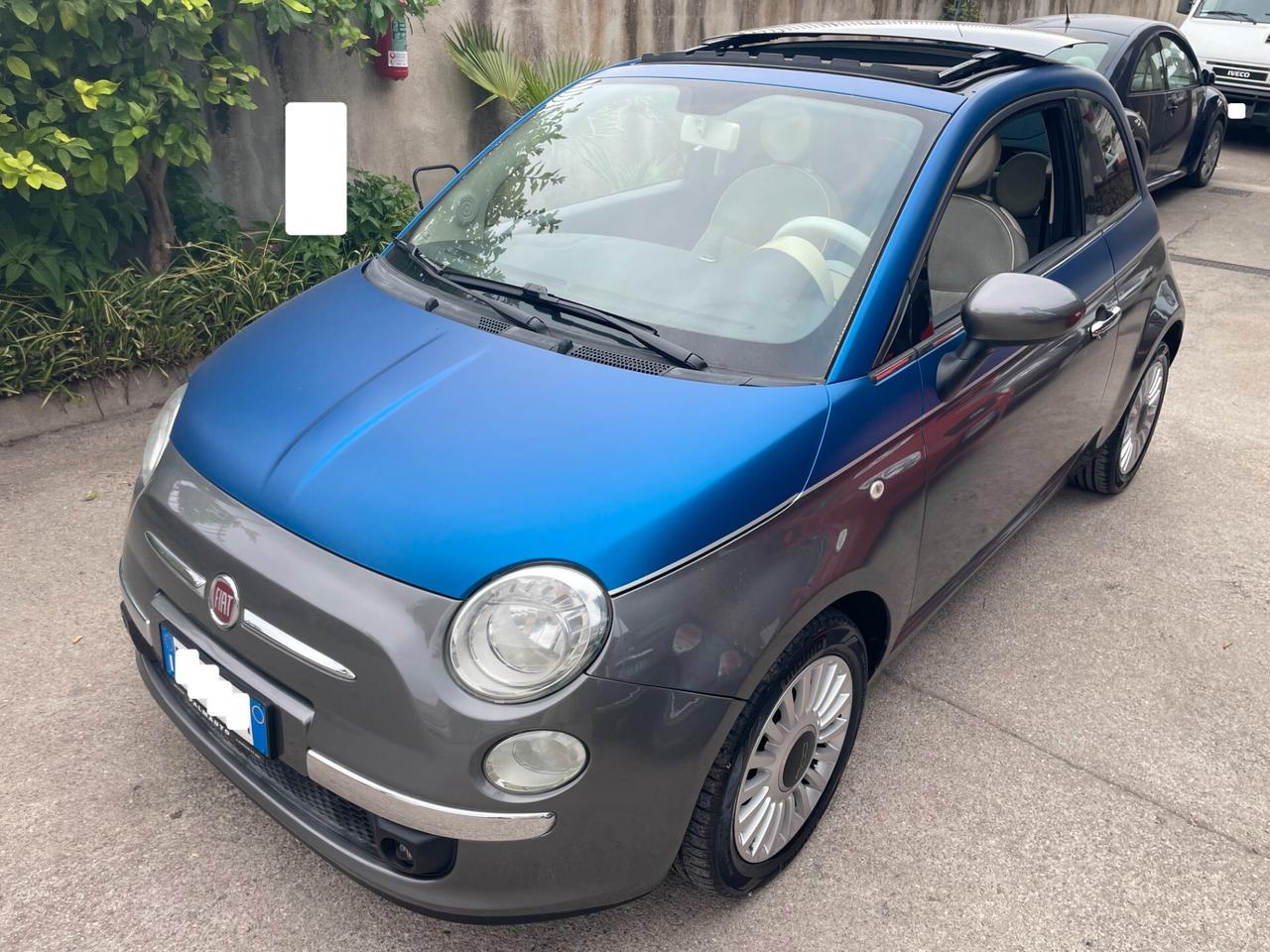 Fiat 500 1.2 GPL Lounge TETTO APRIBILE FULL DISTRIBUZIONE NEOPATENTATI
