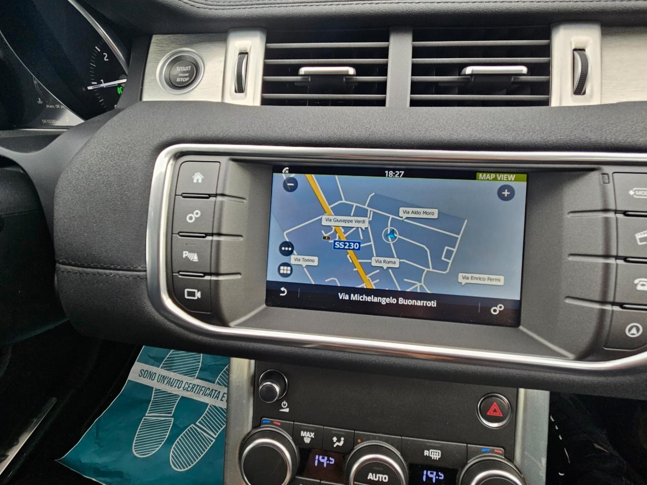 Land Rover Evoque 2.0d automatica 60.000km