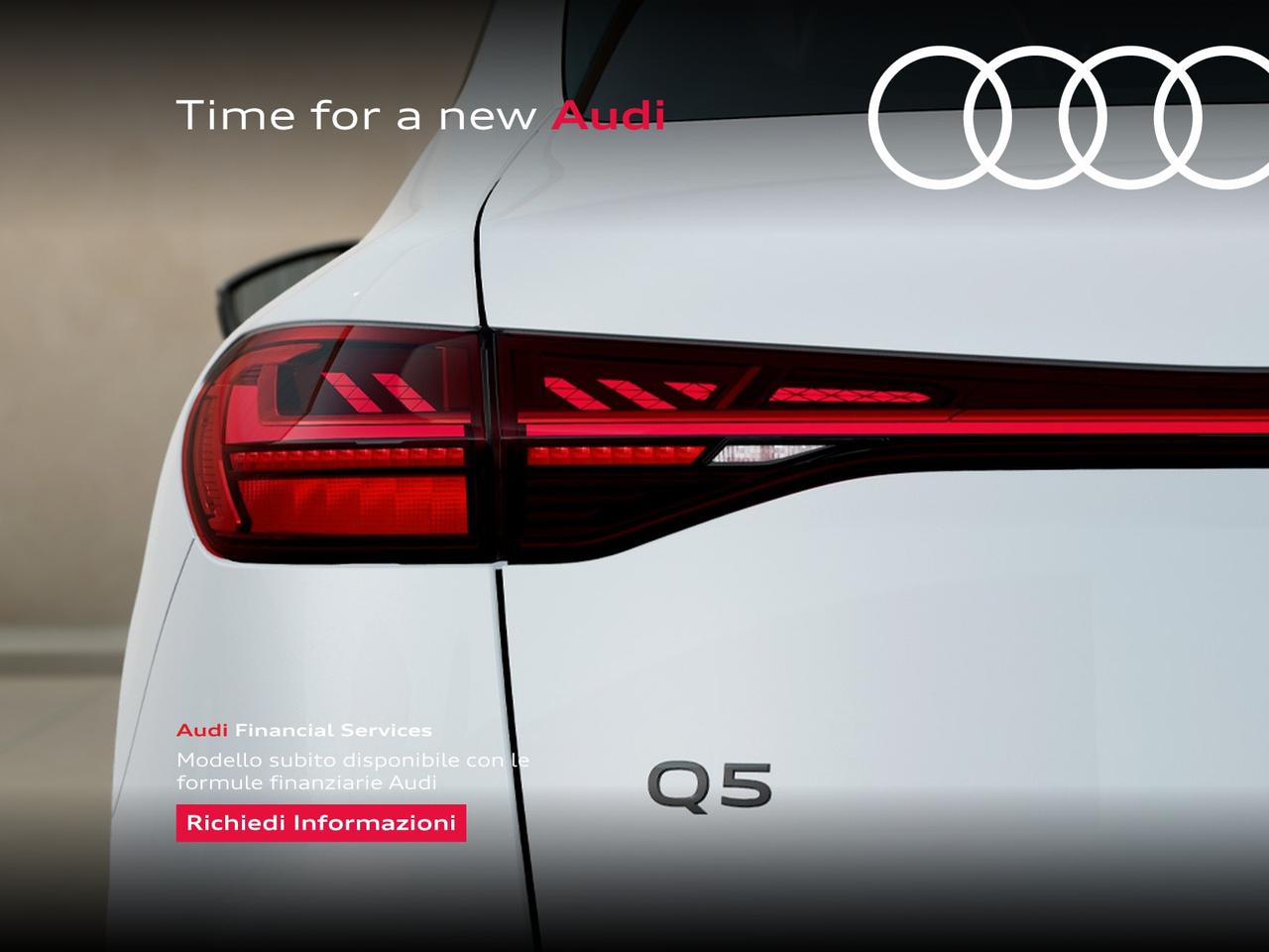 Audi Q5 sportback 2.0 tdi mhev+ s line edition quattro 204cv s-tronic