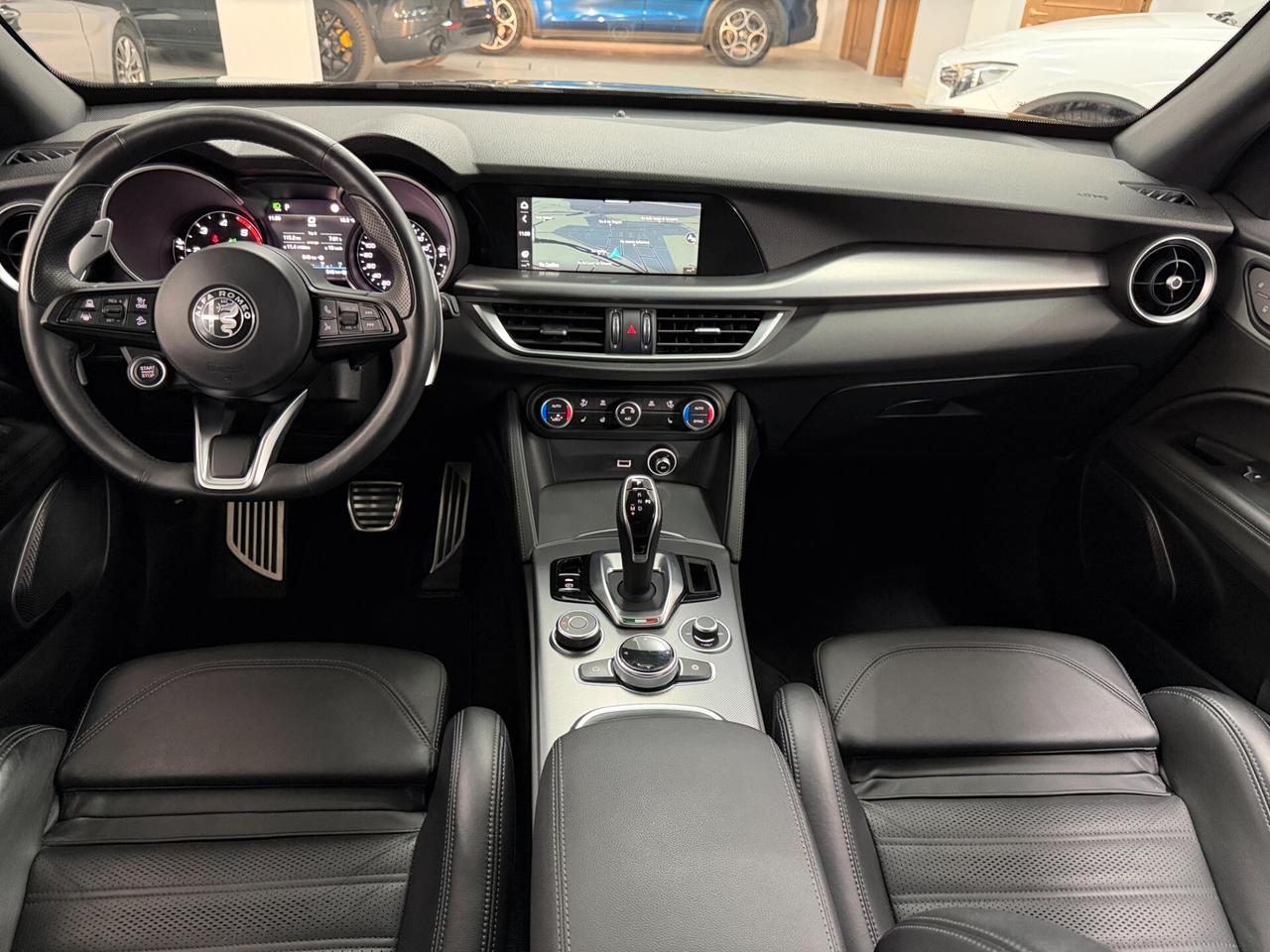 Alfa Romeo Stelvio 2.2 TD 210 CV VELOCE Q4 TAGLIANDI DISTRIBUZIONE ESEGUITA GOMME NUOVE UNICO PROPRIETARIO PERFETT