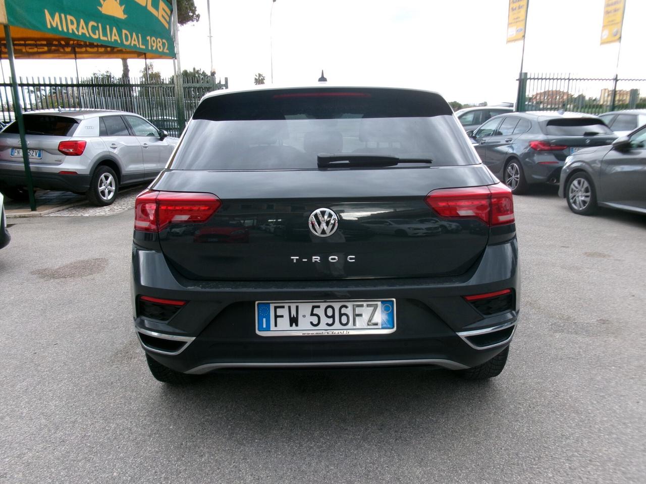 Volkswagen T-Roc 1.6 TDI 115CV E6D ADVANCED MANUALE KM CERTIFICATI