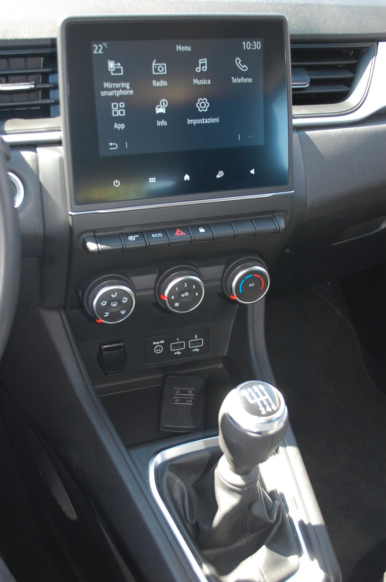 Renault Captur 1.0 tce Business Gpl 100CV Uff Italy USB Led