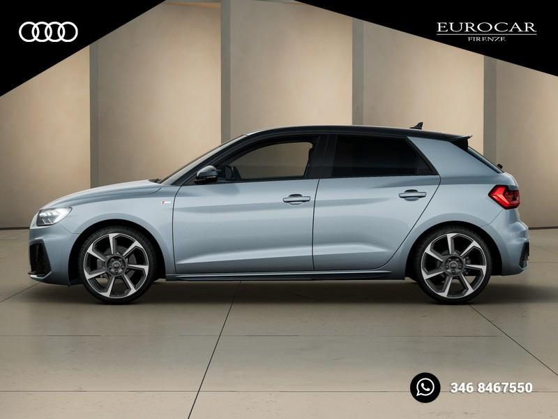 Audi A1 sportback 30 1.0 tfsi identity black 116cv s-tronic