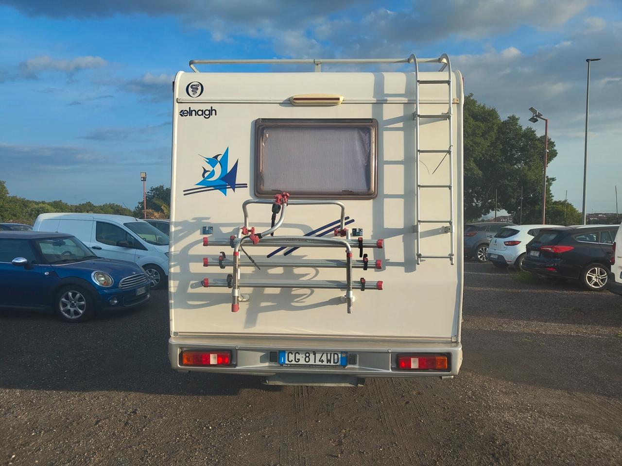 Elnagh Marlin 2004 Ford 2.4TD Gemellato – Garage Portamoto – Full Accessori