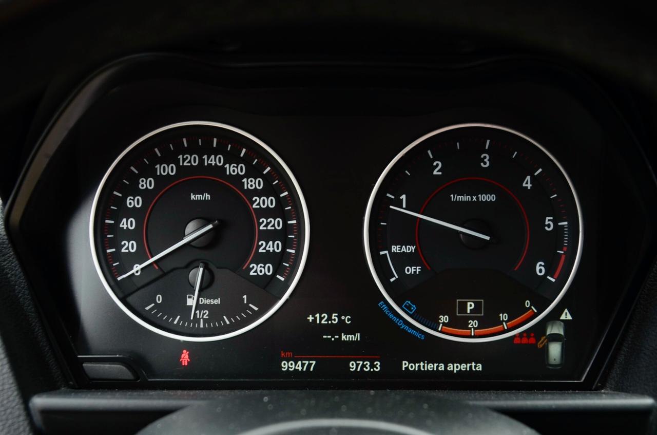 BMW 120d MSPORT 5p 190cv AUTO, UFF ITALIANA, EURO 6B, FARI FULL LED, ALCANTARA, 18", PERMUTE