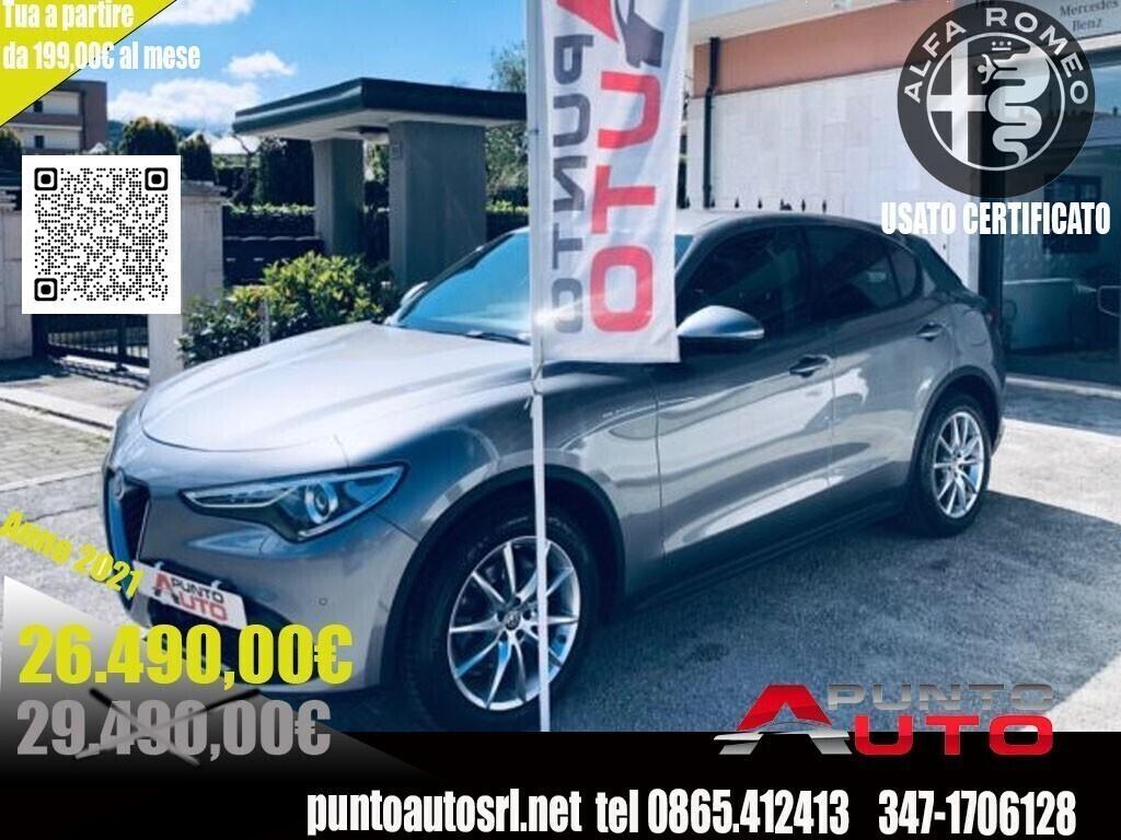 Alfa Romeo Stelvio 2.2 190 CV AT8 Q4 RESTYLING PEL