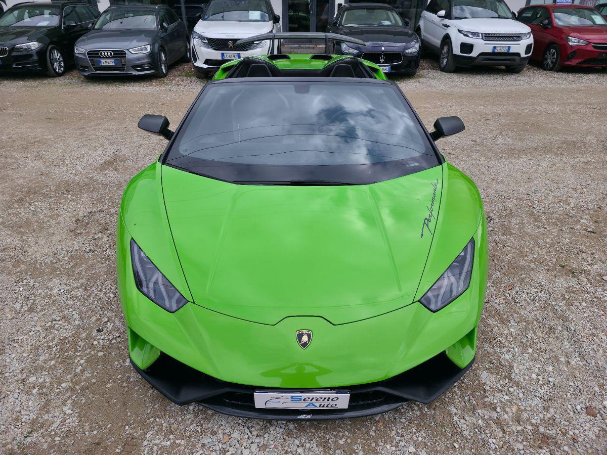 LAMBORGHINI HURACAN SPYDER PERFORMANTE NOLEGGIO