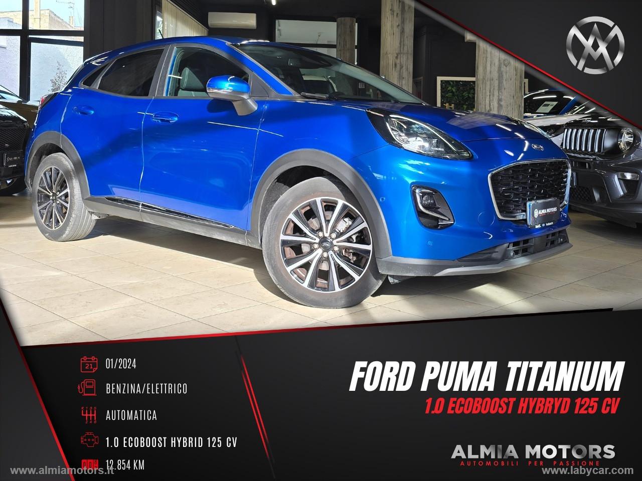 FORD Puma 1.0 EcoB. Hyb. 125 CV aut. Tit.