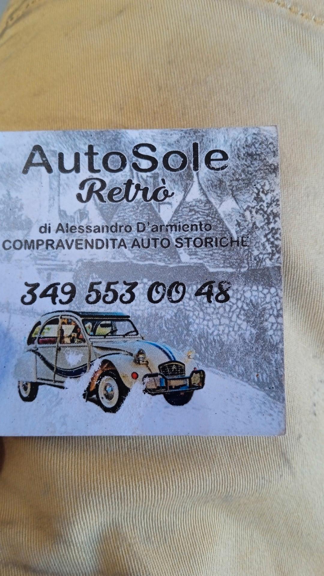 Autobianchi Bianchina Prima serie 1962tetto apribile