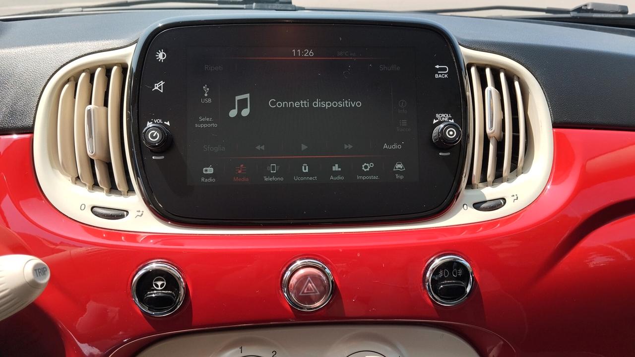 FIAT 500 1.2 LOUNGE B/GPL-CASA MADRE