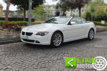 BMW 630 i CABRIO 258 CV GARANZIA 12 MESI INCLUSA