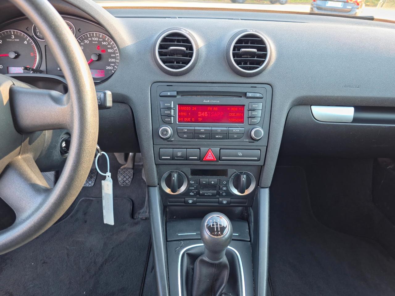 Audi A3 1.9 TDI F.AP. Ambiente 2007-E4 Manuale NEO