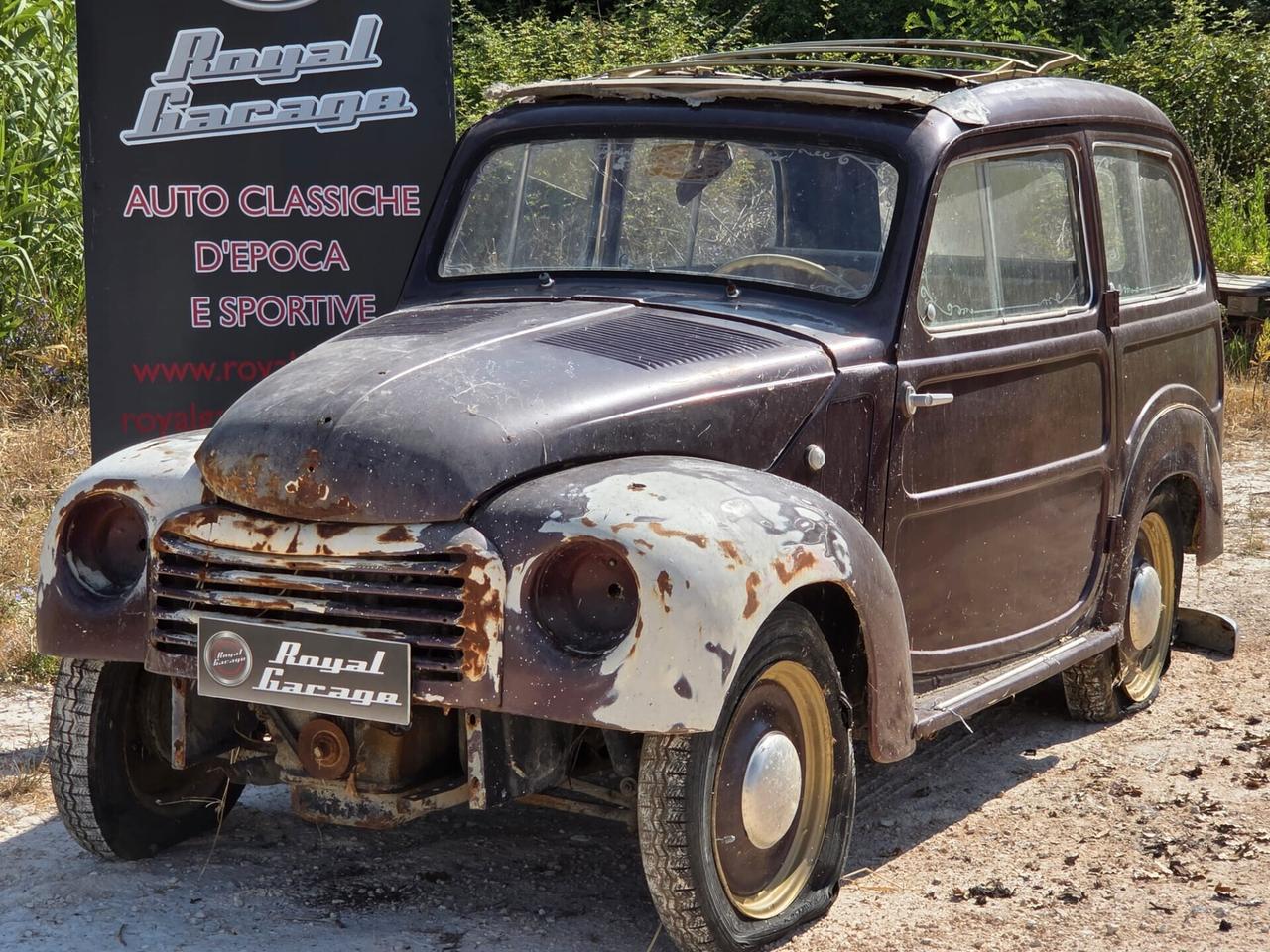 Fiat Topolino 500C BELVEDERE METALLICA -DA RESTAURO-