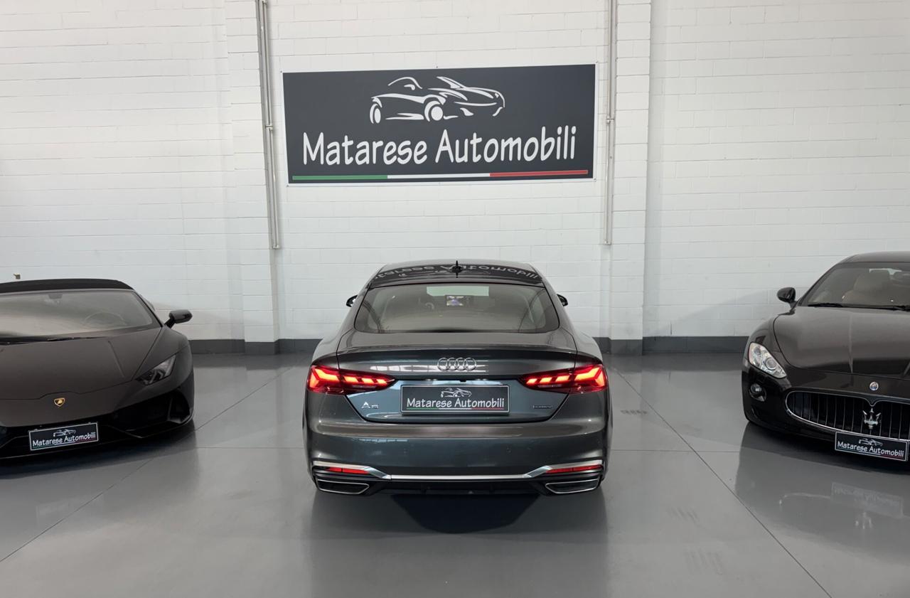 Audi A5 SPB S-Line 40 tdi 2.0 204cv quattro 1 Proprietario Finanziabile