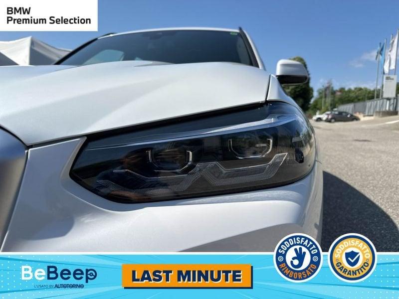BMW X3 XDRIVE30E MSPORT AUTO