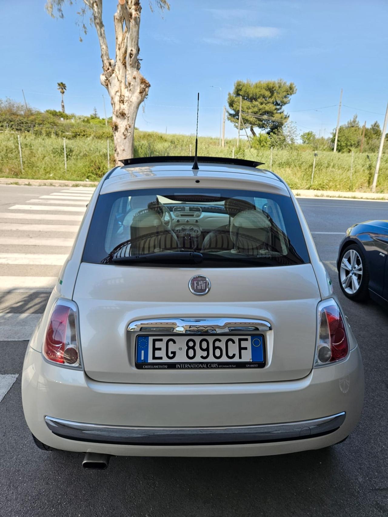 Fiat 500 1.2 Lounge 69cv TETTO APRIBILE UNIPRO