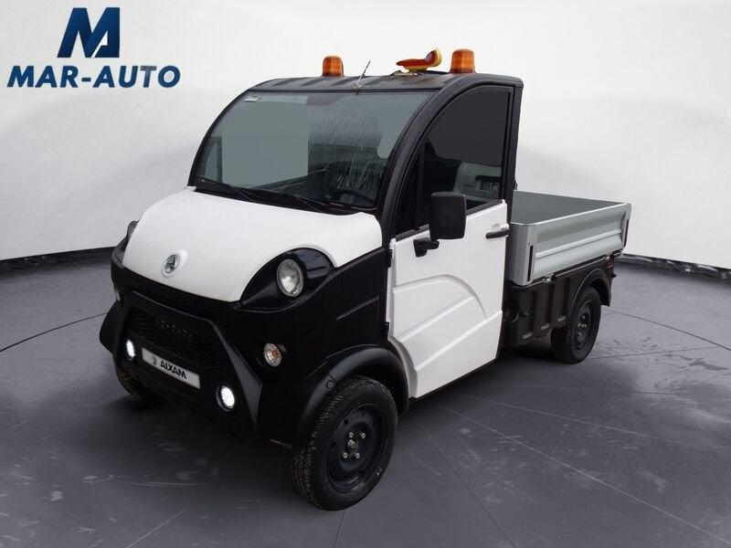 Aixam E-Truck Doppio Pianale con Lampeggianti Led e Segnalatore Lavori