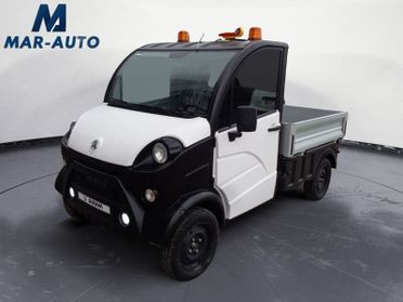 Aixam E-Truck Doppio Pianale con Lampeggianti Led e Segnalatore Lavori