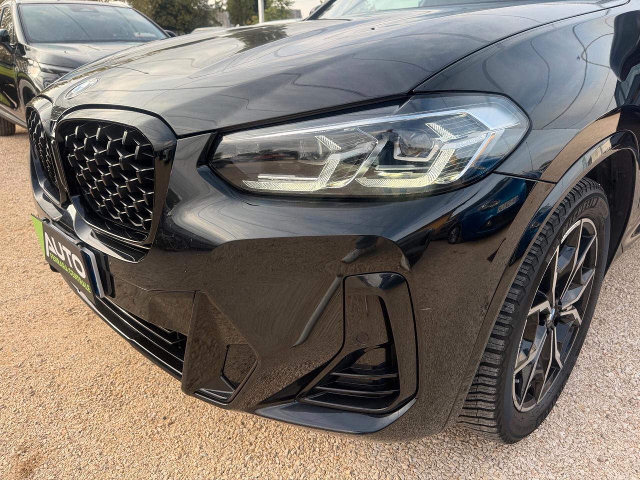 Bmw X4 Total Black 190cv xDrive20d mhev 48V Msport Unico proprietario Tagliandi BMW