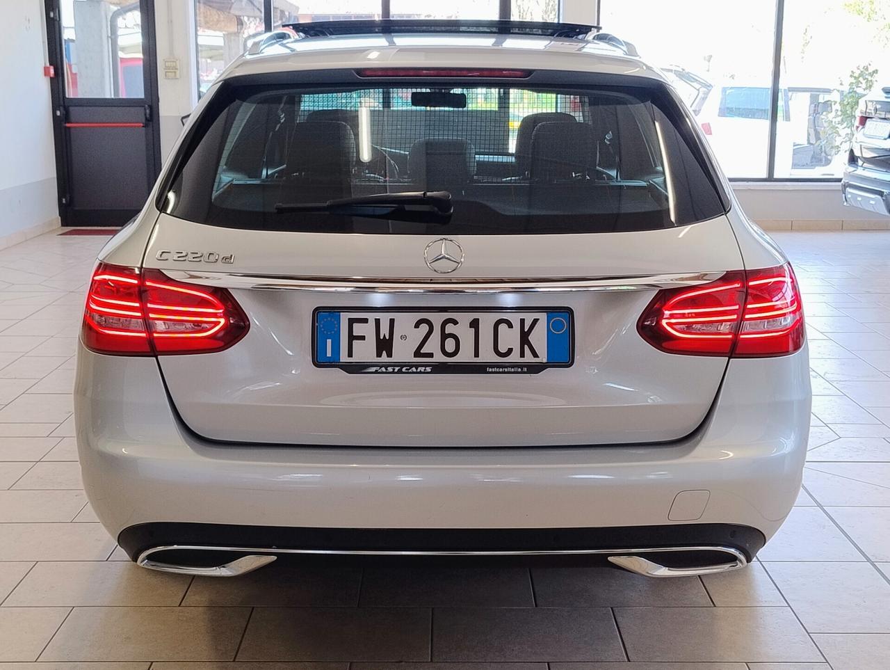 MERCEDES C220 d S.W. Auto Sport PLUS - TETTO RADICA SEDILI SPORTIVI