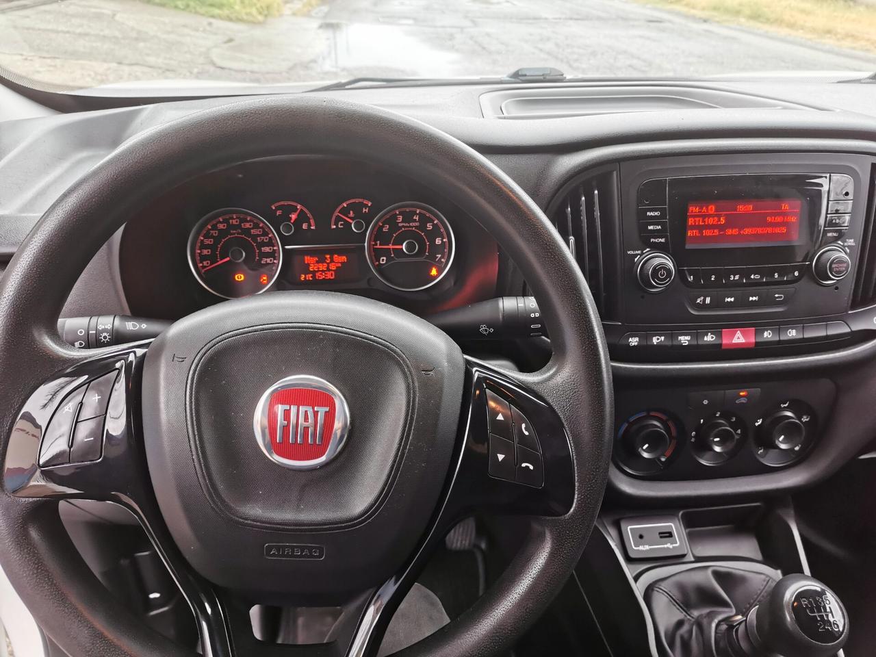 Fiat Doblò 1.6 MJT 105CV 3 Posti anno 10/2017