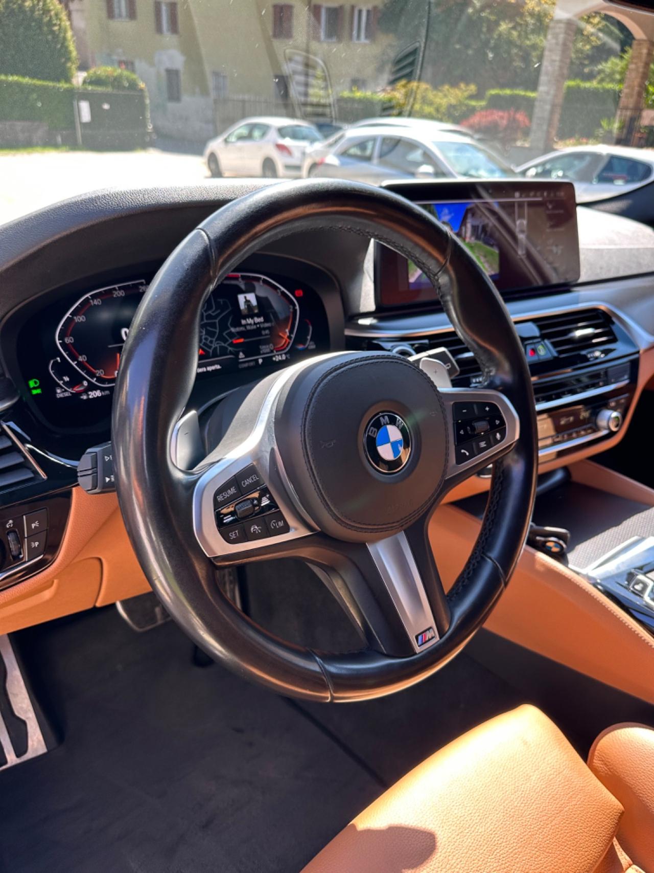 Bmw 520d MSPORT 48V TOURING KMCERT GARANZ UNICOPR