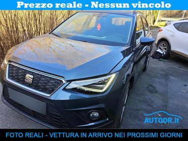 Seat Arona 1.0 TGI Style 90cv LED, Navi, Sedili risc, Retrocamera