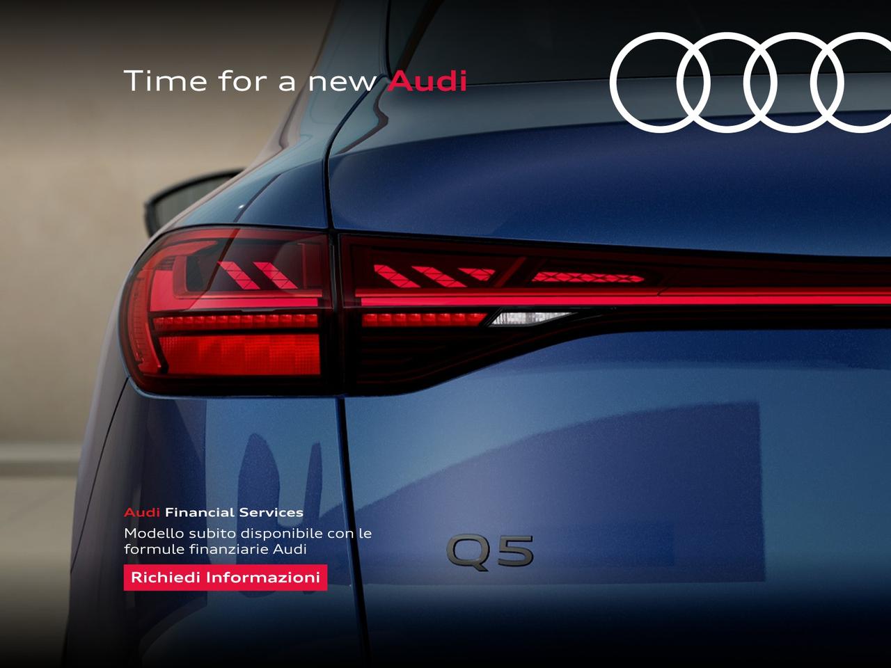 Audi Q5 sportback 2.0 tdi mhev+ s line edition quattro 204cv s-tronic