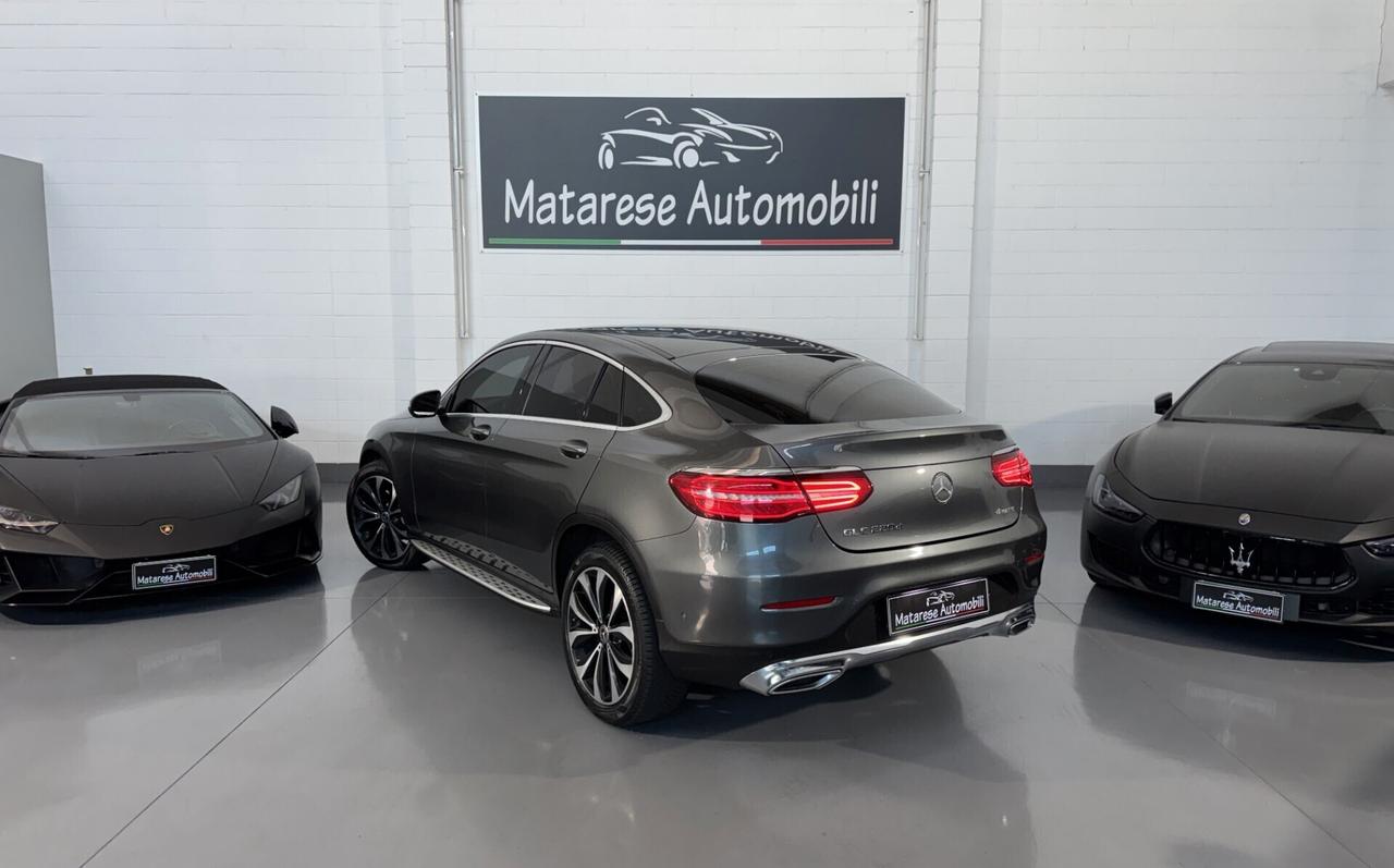 Mercedes-Benz GLC 220 Coupè Sport 4Matic auto Telecamere a 360° Navi