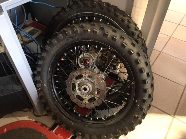 Ktm 250 EXC OMOLOGATA DA ENDURO A MOTARD