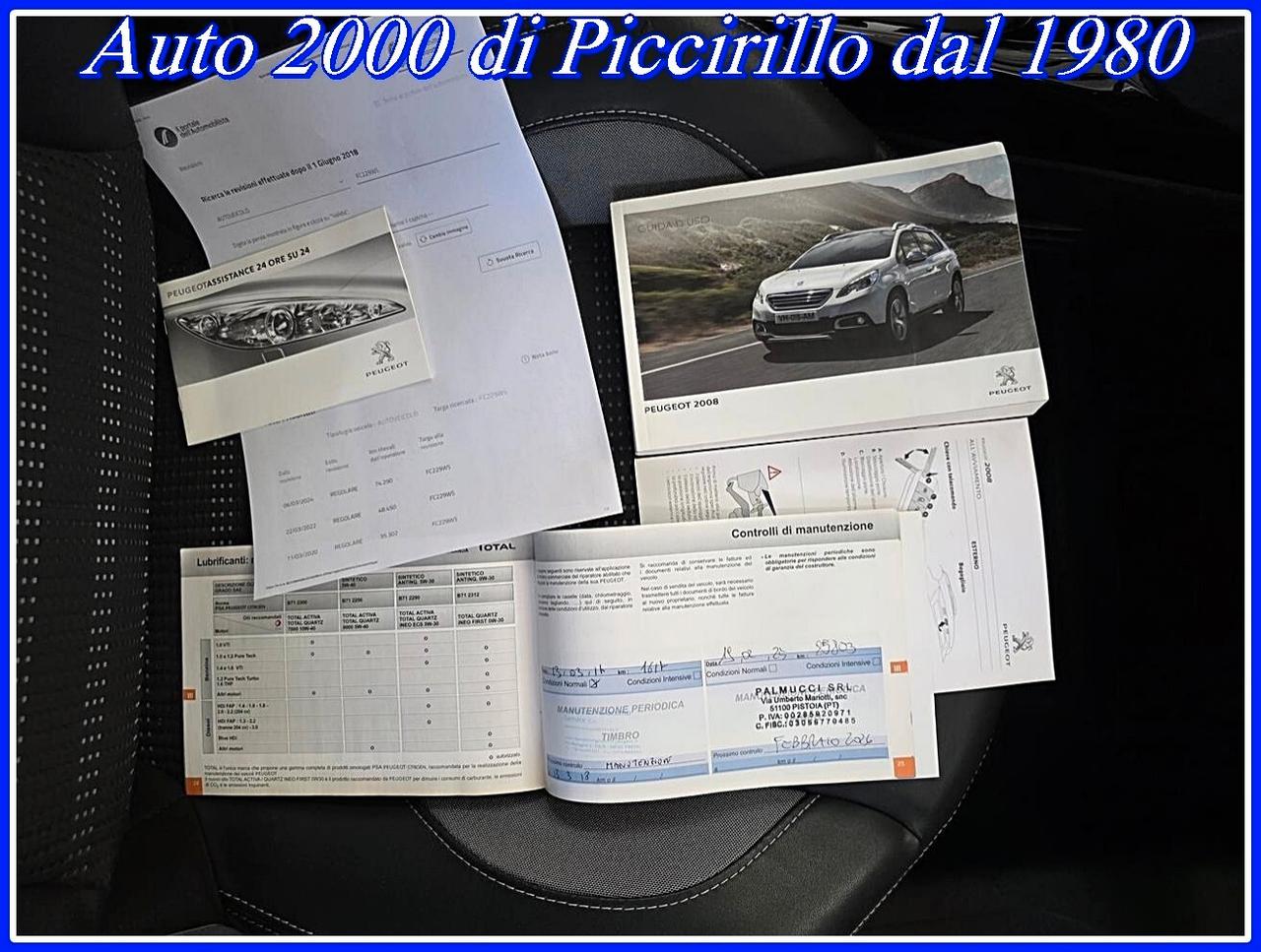 Peugeot 2008 1.6 HDI Allure km Certif. Garanzia12Mesi