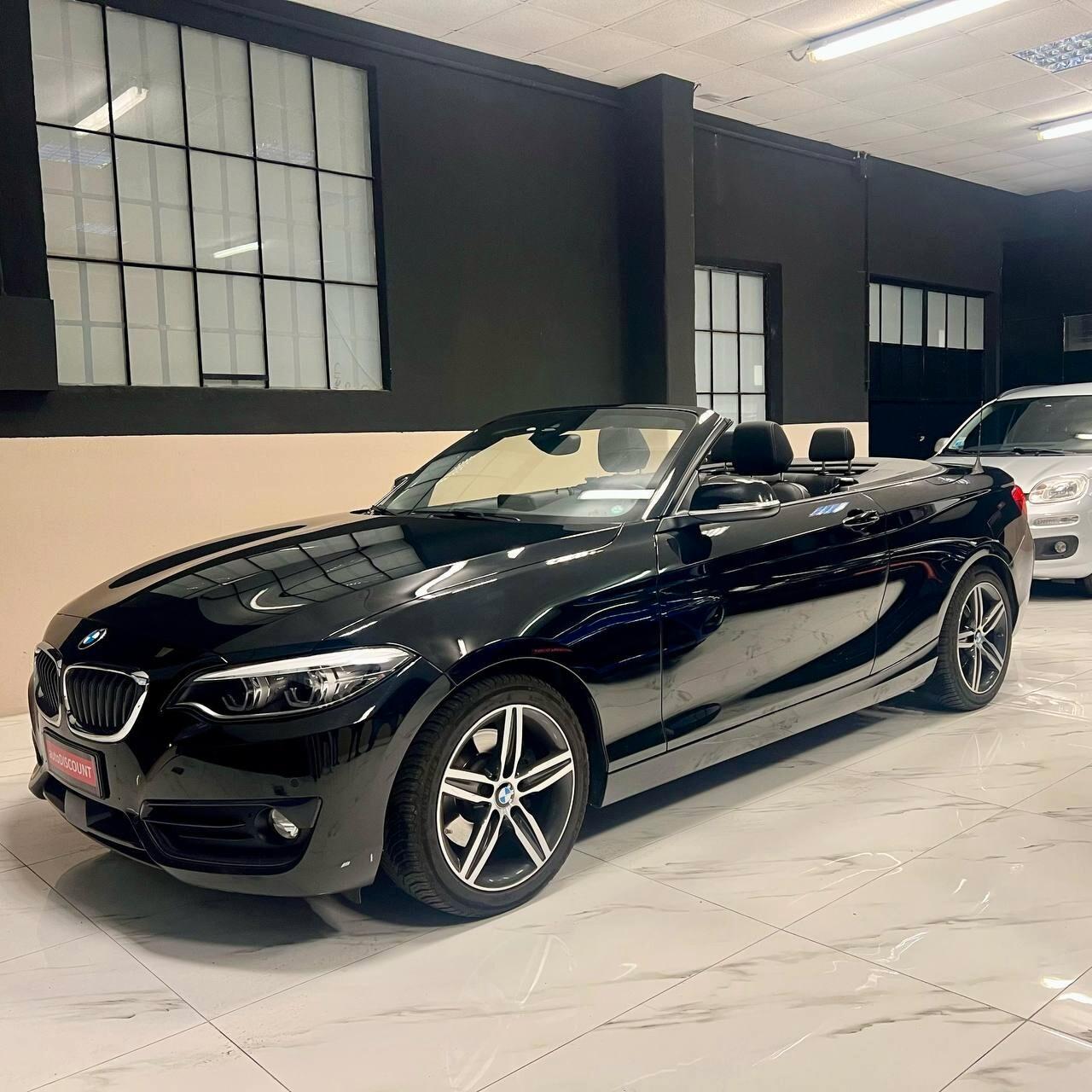Bmw 220 220d Cabrio Sport *PREZZO PROMO*