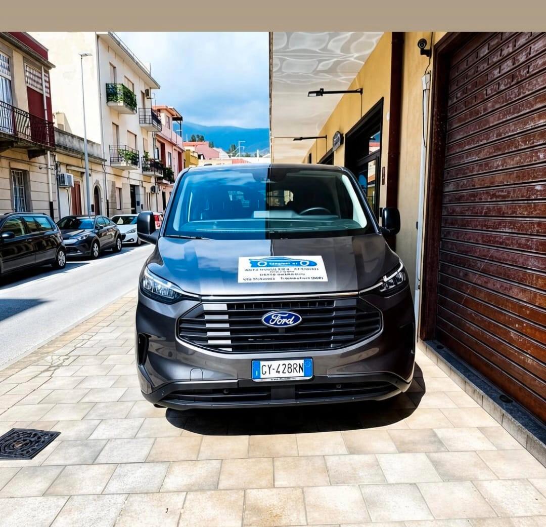FORD TRANSIT CUSTOM 9 POSTI 2.0 DIESEL 136 CV AUTOMATICO - ANNO 2025- PRONTA CONSEGNA