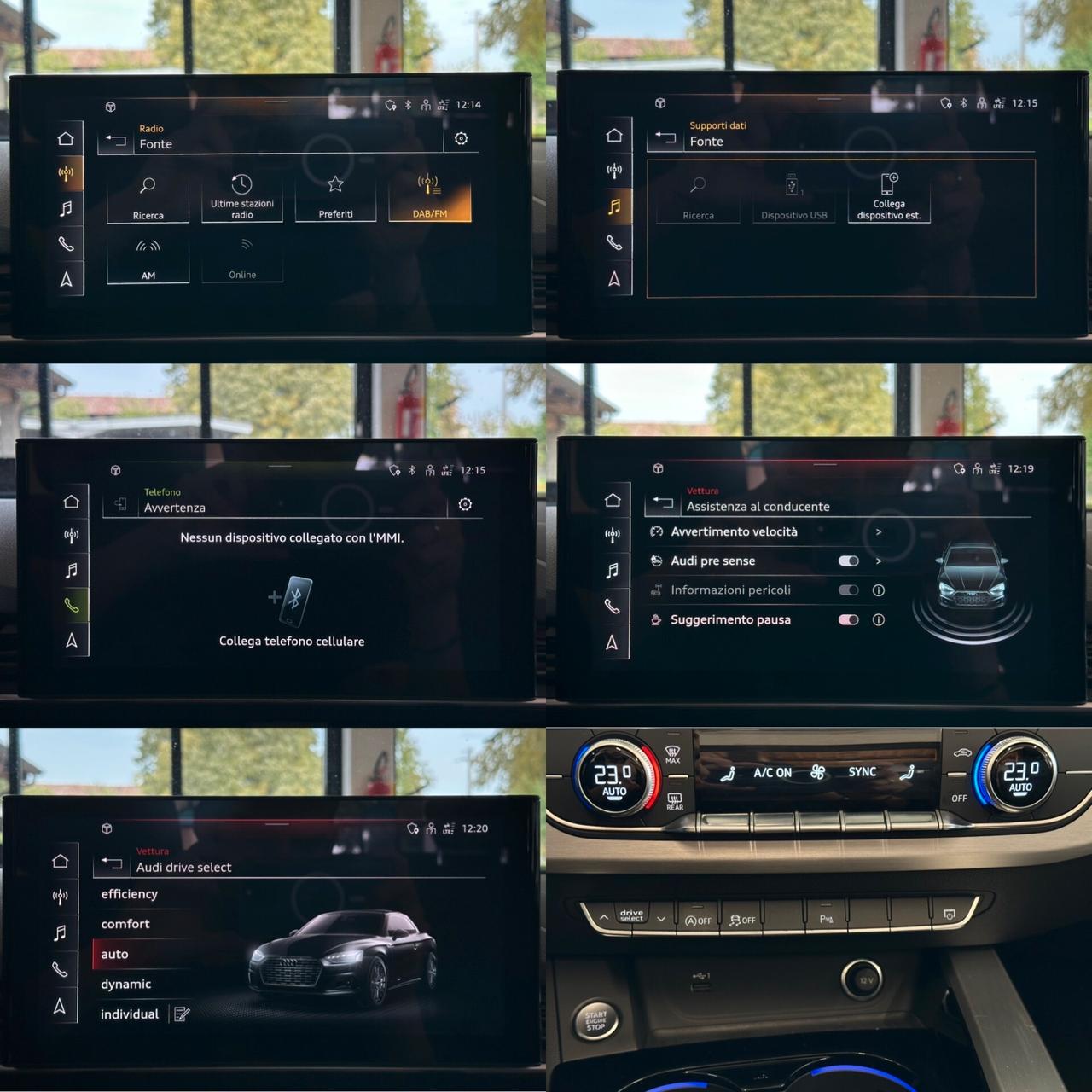 AUDI A5 CABRIO 40TDI S-LINE S-TRONIC *MASSAGGI*LUCI*CARPLAY*