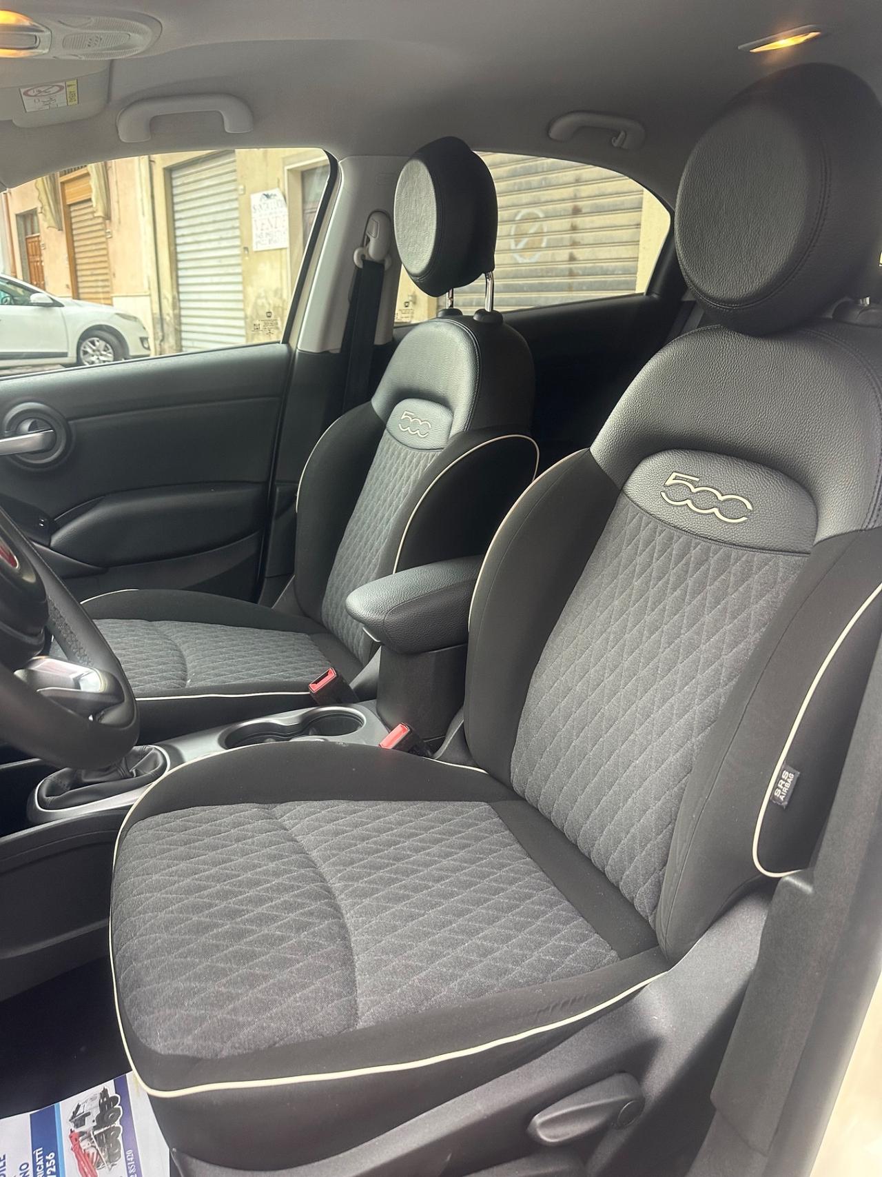 Fiat 500X 1.6 MTJ 120 CV City Cross 3/2019 KM 127622 CERT 1PROP