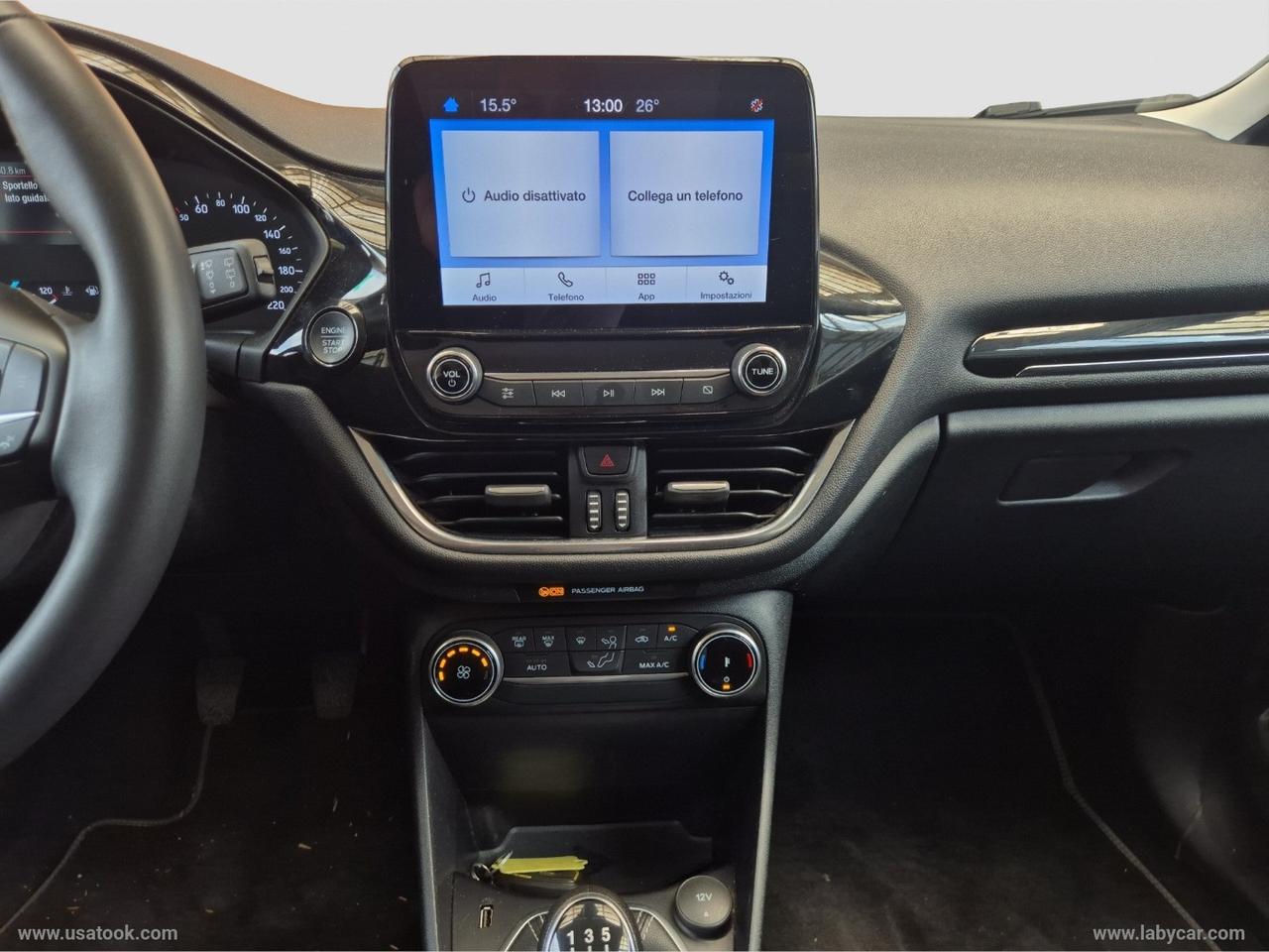 FORD Fiesta 1.1 75 CV 5p. Titanium TUA A € 13.950 CON USATOOK PLUS