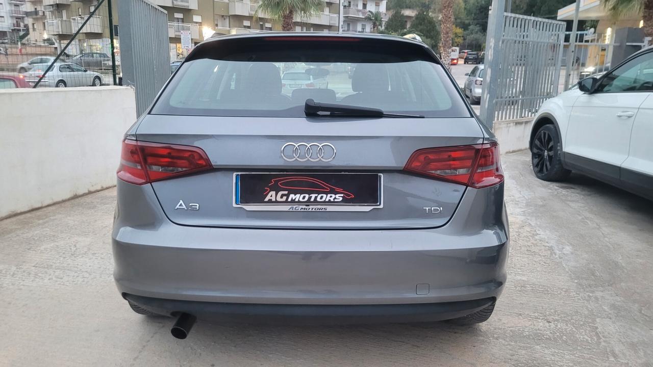 Audi A3 SPB 1.6 TDI 105 CV CR S tronic Ambition