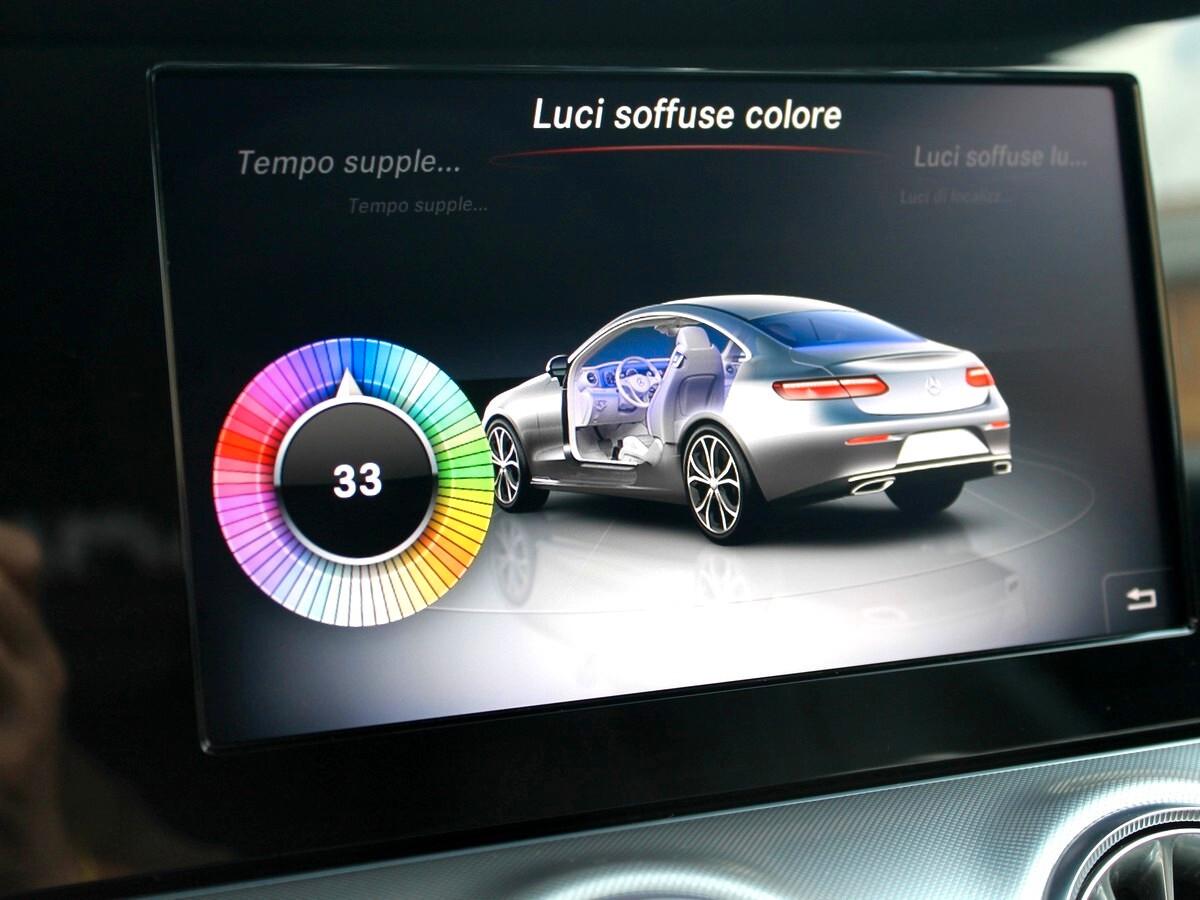 Mercedes-benz E 220 d 4Matic Auto Sport Coupe TUTTI TAGLIANDI UFFICIALI MERCEDES