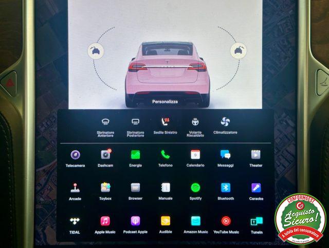 TESLA Model X 90kWh Dual Motor *7 POSTI*UNICO PROPRIETARIO*