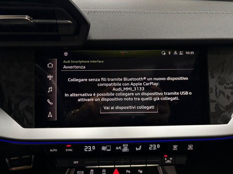 Audi A3 S3 SPB TFSI 310 CV quattro S tronic sport attitude