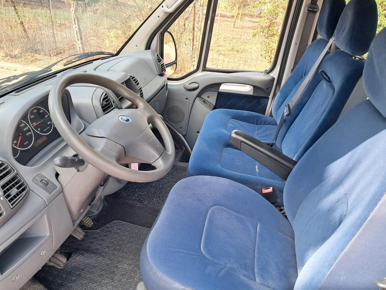 Fiat Ducato 7 posti TRASPORTO DISABILI 2 CARROZZINE PEDANA ELETTROIDRAULICA