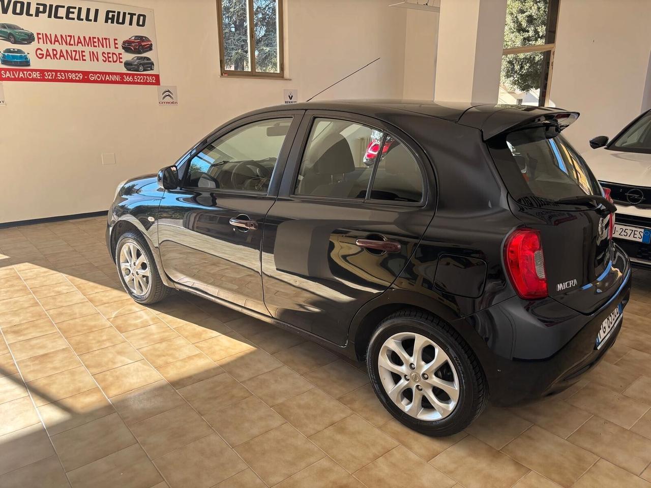 NISSAN MICRA ANNO 2016 BZ GPL ADATTA NEOPATENTATI KM 140 MILA