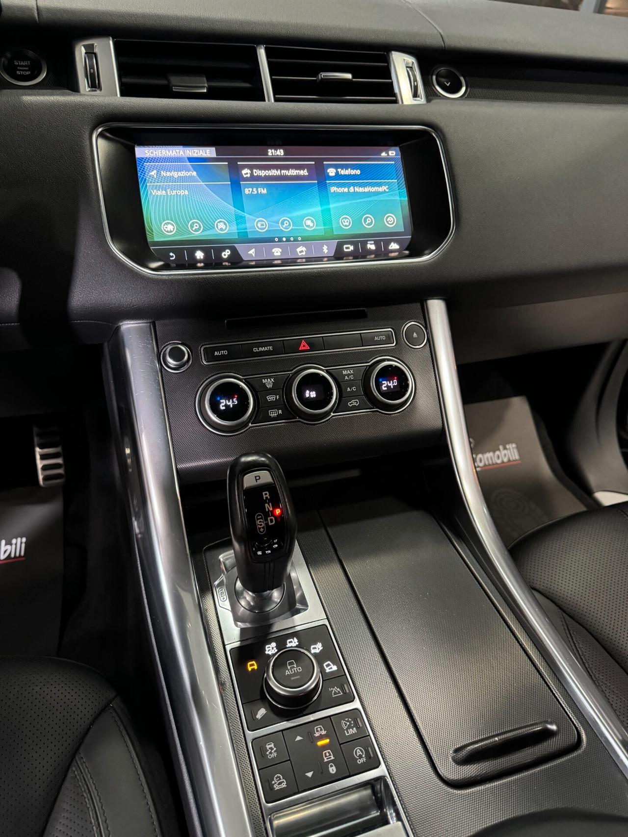 RangeRover Sport HSE SDV6 306cv Tetto Virtual CarPlay Meridian MOTORE NUOVO GARANZIA