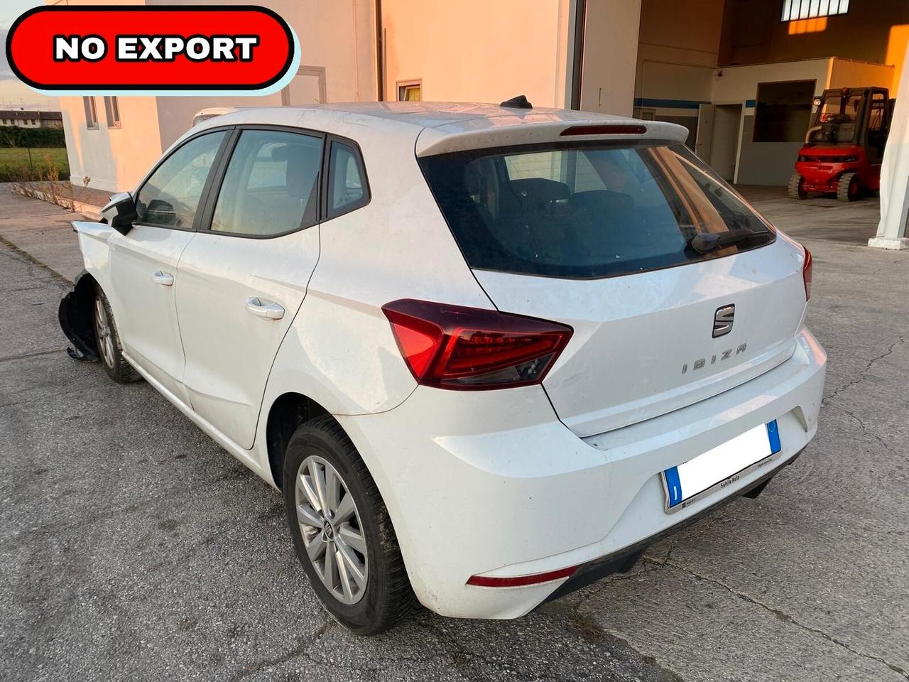 SEAT Ibiza Ibiza 1.6 tdi 95cv INCIDENTATA NO EXPORT